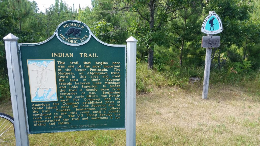 40mile Bay de Noc/Grand Island Trail Report Hiawatha Hiking Company
